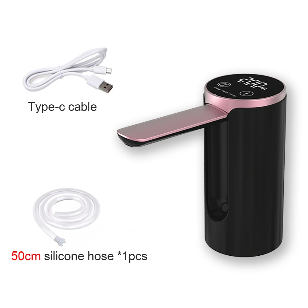 Elektrische Wasser Gallone Pumpe automatische intelligente Wasserpumpe 19 Liter Flasche faltbare Desktop wiederauf ladbare Trinkwassersp ender