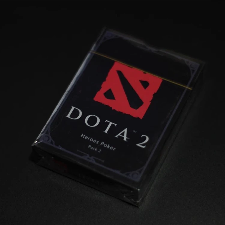 New Game Dota2 Defense of the Ancients Poker Card Superhero Doom Alchemist Cosplay 55pcs Playing Cards Party Board Game Gifts