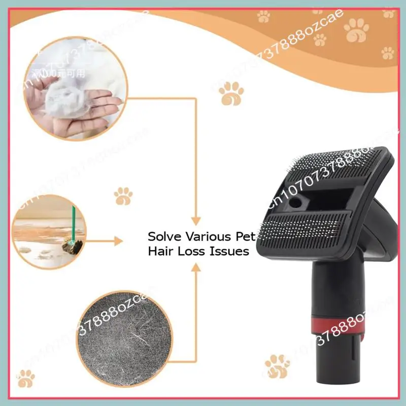A26P Dog Hair Vacuum Brush For Dyson V7 V8 V10 V11 V15 Vacuum Attachments Pet Groom Tool Removes Loose Hair