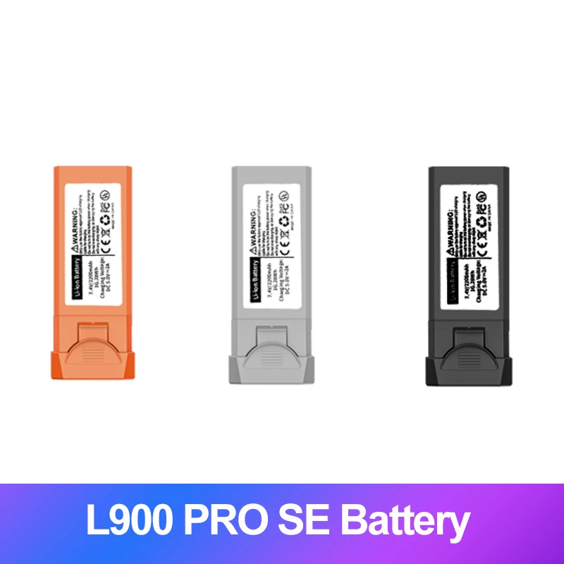 

L900 PRO SE Drone Battery 7.4V 2200mAh For L900 PRO SE 4K GPS Drone Battery Accessories RC Quadcopter Camera Drone Battery Parts