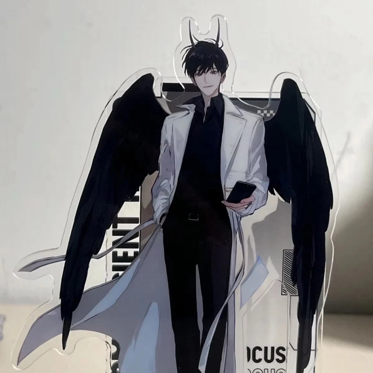 10cm/3.93인치 스탠딩 플레이트 만능 독자의 관점 애니메이션 주변기기 아크릴 만화 수집품 책상 장식품 장난감