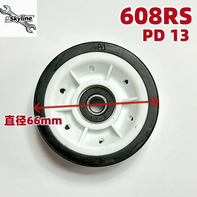 1PC for  Heat Pump Tumble Dryer Rubber Wheel Support Wheel