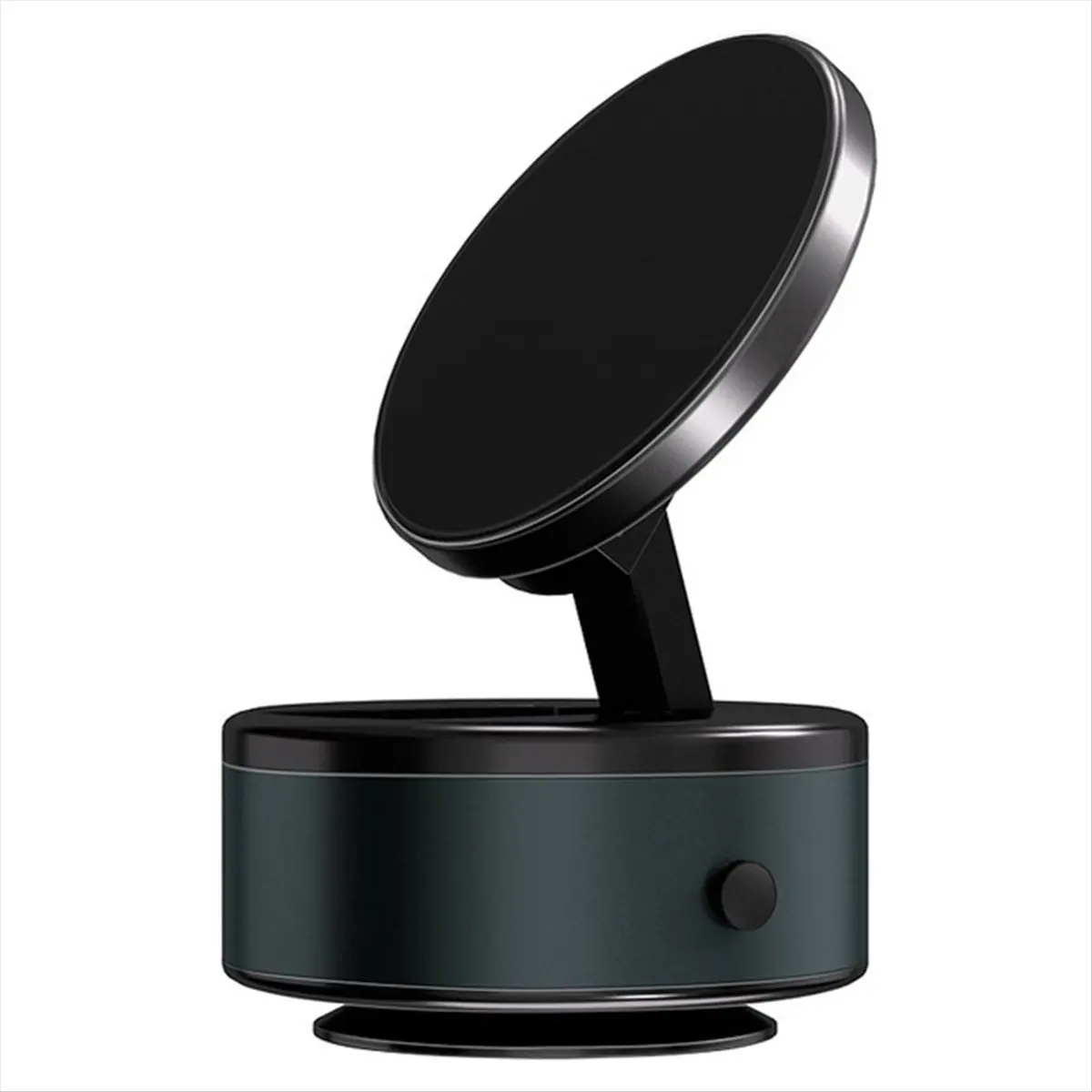 【50% OFF】Vacuum Phone Holder Suction Cup Folding Car Phone Stand Navigation Stand for 12/13/14/ Model Black+Green