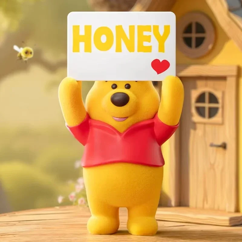 

Disney Winnie The Pooh FUNNY FACES Series Blind Box Toys Doll Cute Anime Action Figure Ornaments Figurines Dolls Desktop
