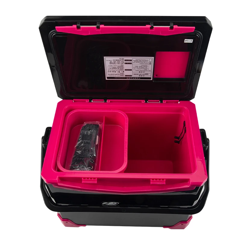 Leydun 18L صندوق تبريد الصيد صندوق معالجة في الهواء الطلق خزان أدوات والعتاد تخزين الأسماك الصيد البحري مع أدوات ثقوب الهواء المحمولة