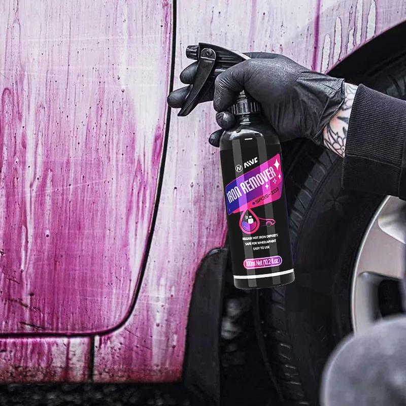 Hydroshine Car Rust Iron Remover Car Wheel Care Quick Remove Spray Detailing Fallout Clean Metal Iron Powder Stain for Brake Rim