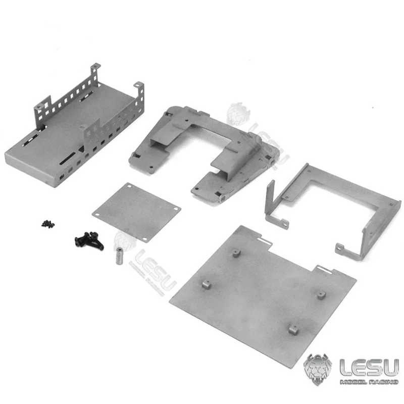 Second Floor Platform Set American Truck Metal GW-K026 Upgrade For 1/14 Tamiya RC LESU GL Romote Control Tipper Truck Parts