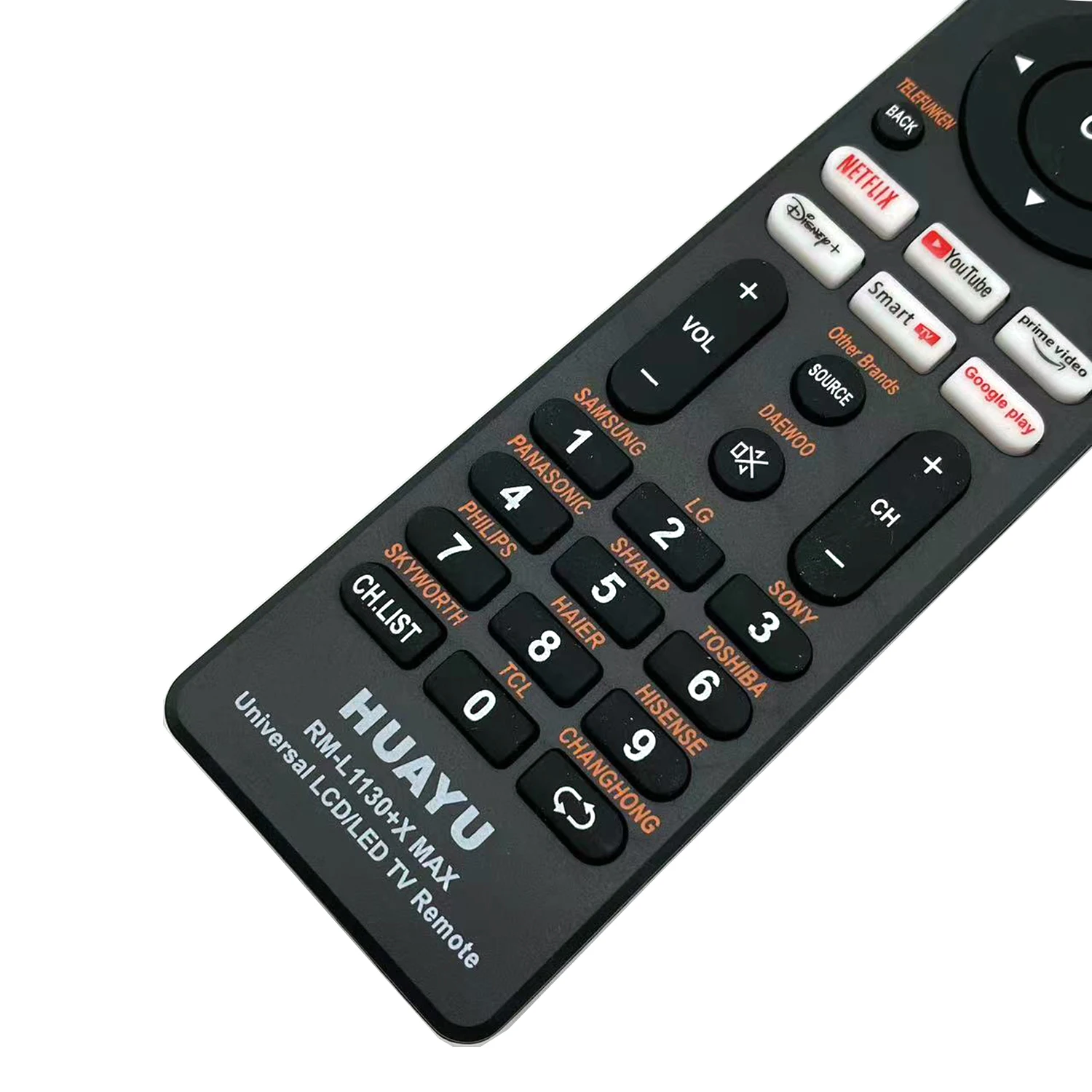 Universal TV Remote Control Replacement for Toshiba TCL Thomson TRUMAN JAC JVC LLOYD LCT VU VISION X.VISION MOTOROLA