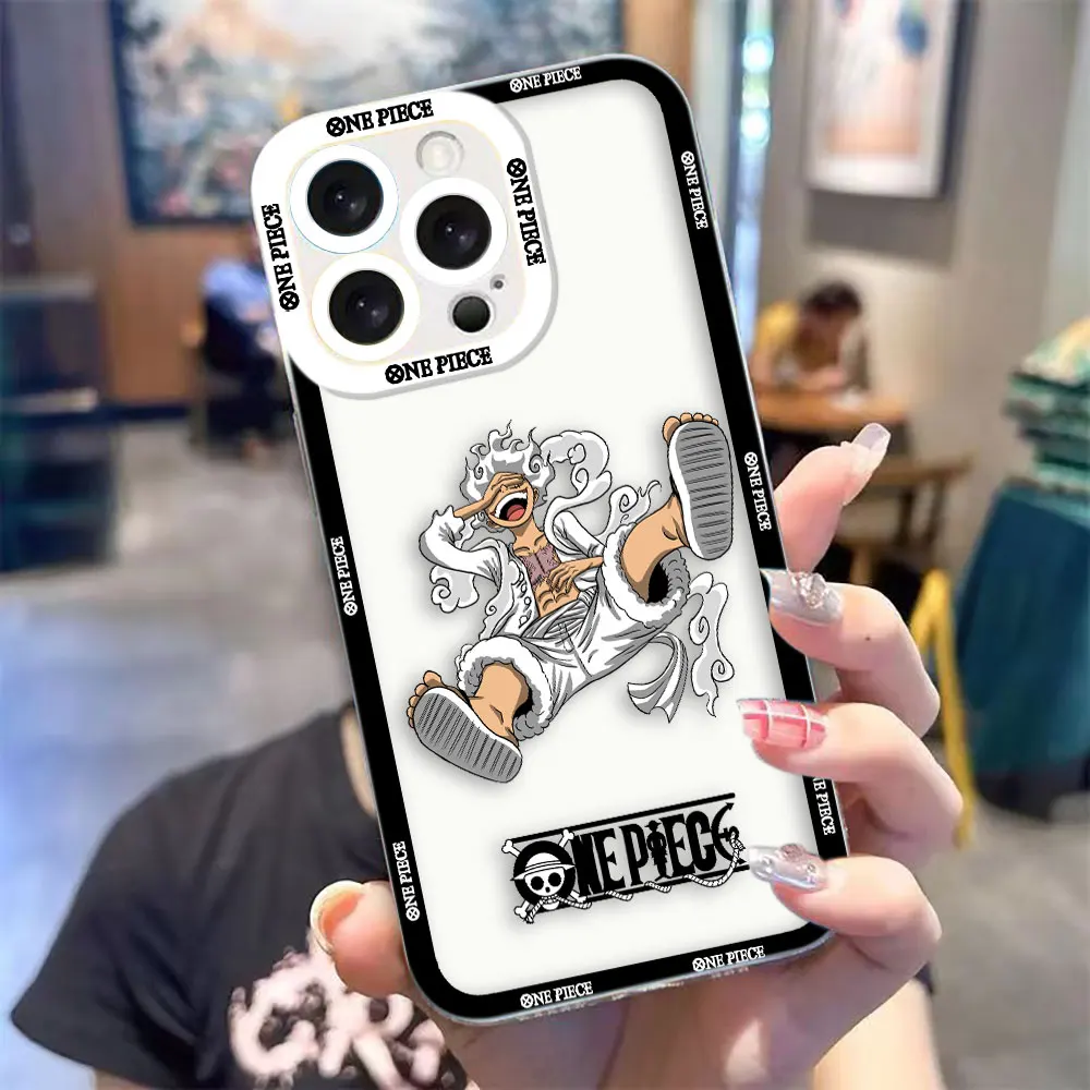 One P-Piece Luffy Zoro Ace Sanji Cover Phone Case For Xiaomi 15 15T POCO X7 X6 X5 X3 NFC GT F3 F5 M7 M6 M4 M3 11 11T PRO NE Case