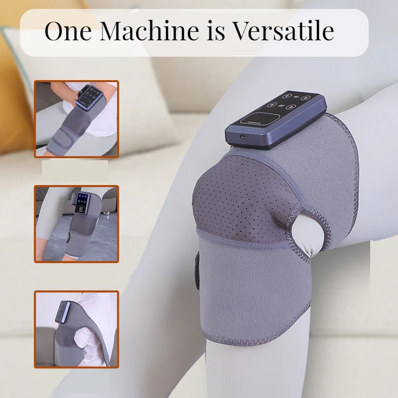 Electric Heating Knee Protector Old Cold Leg Knee Hot Compress Massage Device Self Heating Knee Pads Joint Pain Warmth Device