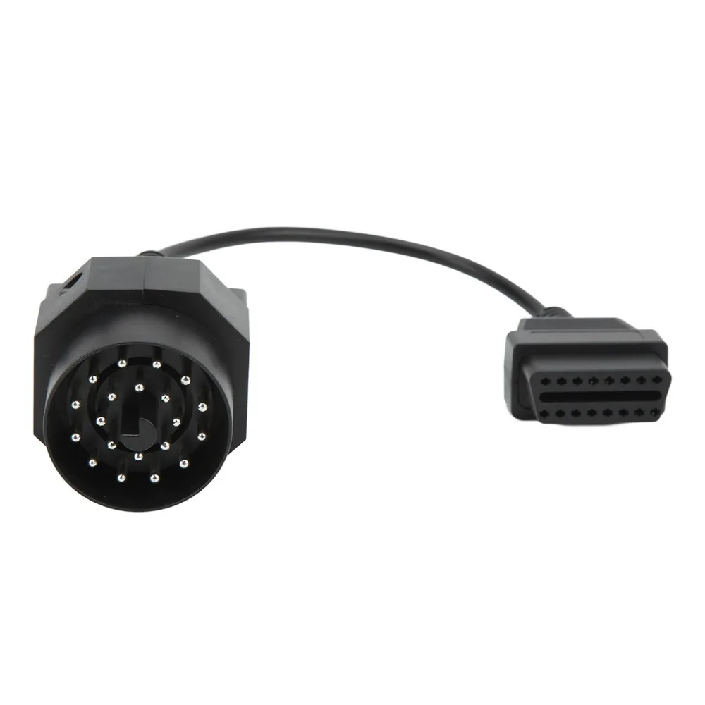 Durable ABS OBD2 Adapter Plug And Play 20Pin to 16Pin Car Diagnostic Cable Universal OBD2 Connector Maintenance Technician
