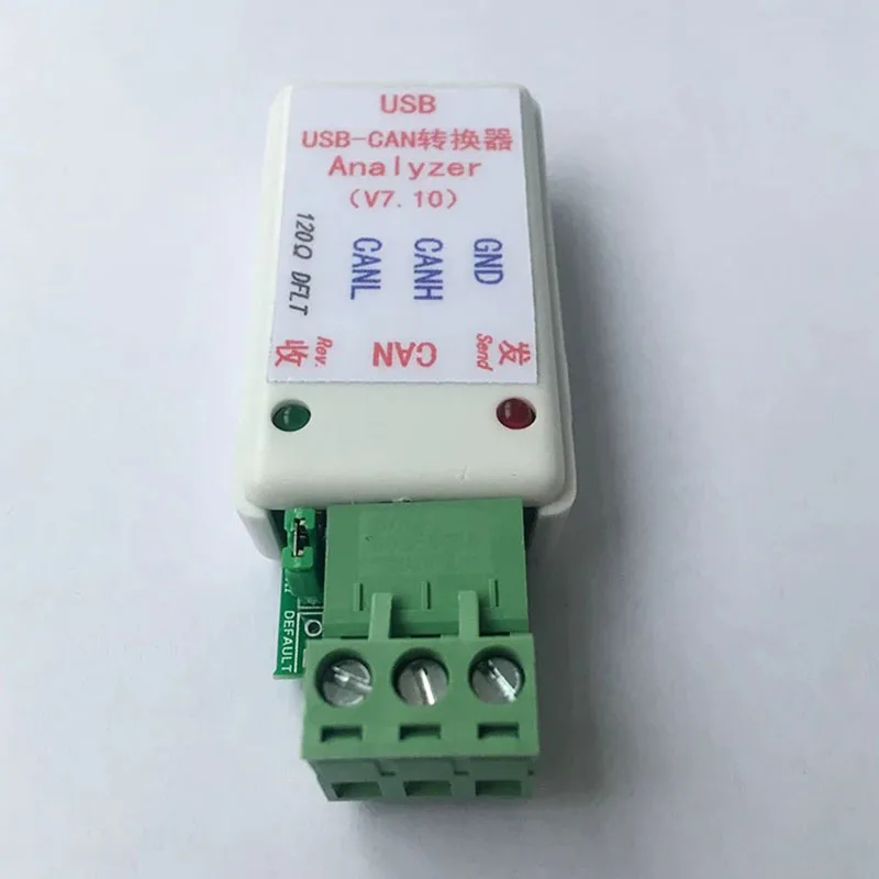 USB To CAN Bus Adapter Serial Port RS232 To CAN Converter Support XP Win7 Win8 PC Computer COM Port
