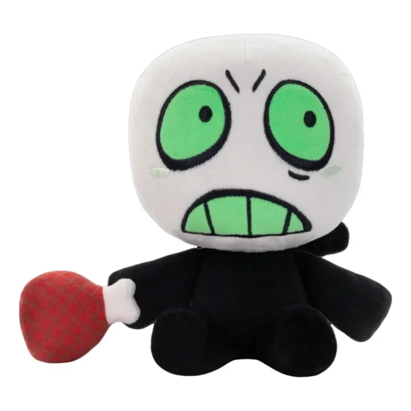 Die Of Death Pursuer Plush Toy Skeleton Chicken Leg Horror Game Stuffed Doll Collectible For Fans Home Decor Birthday Gift
