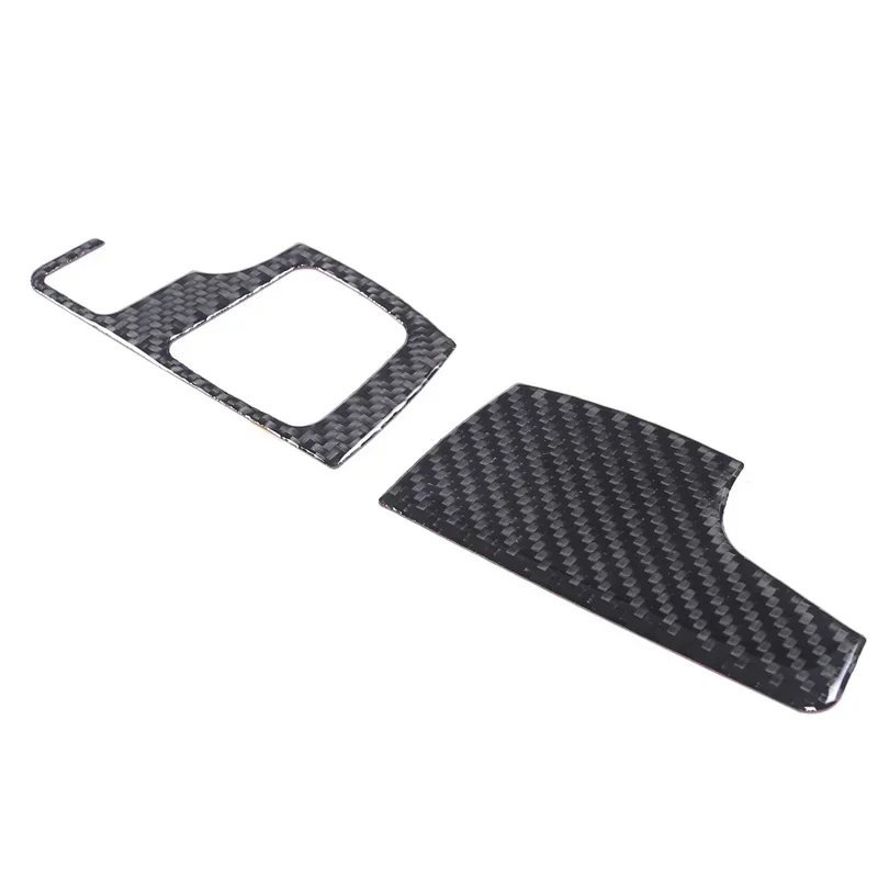 

For Toyota Land Cruiser 2005-2012 Soft Carbon Fiber Car Steering Wheel Button Frame Cover Trim Interior Car Accessories