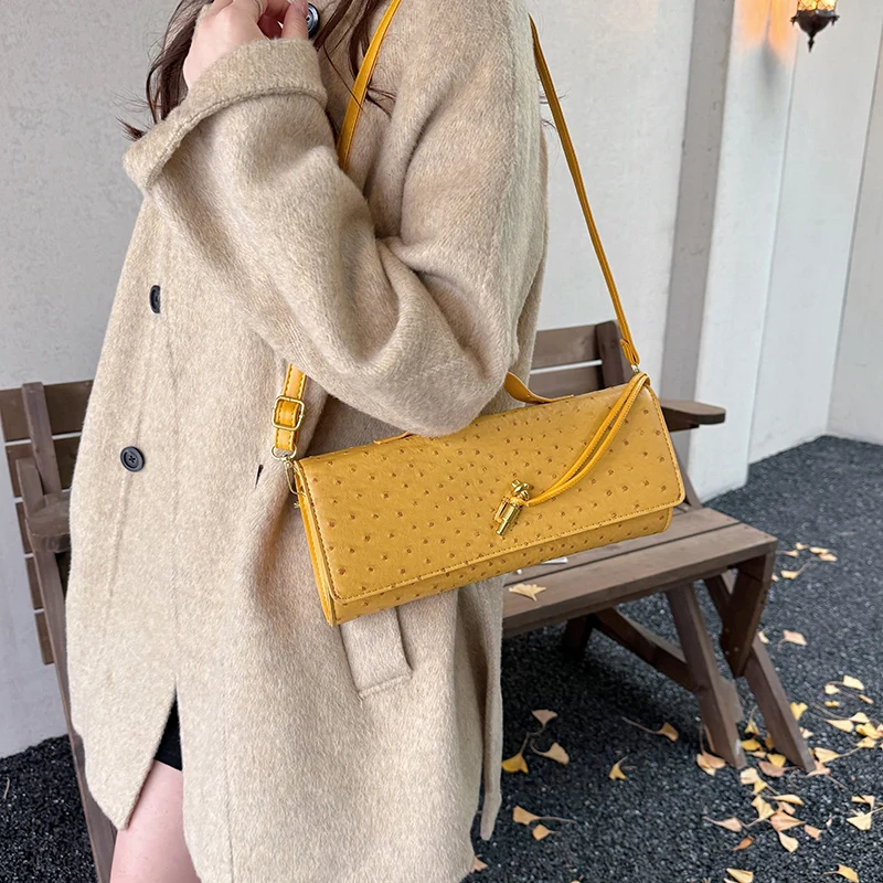 حقيبة كروس Avant Garde غير متناظرة بتصميم معماري أنيق للاستكشاف الحضري وتجسيد الأناقة الحديثة #2