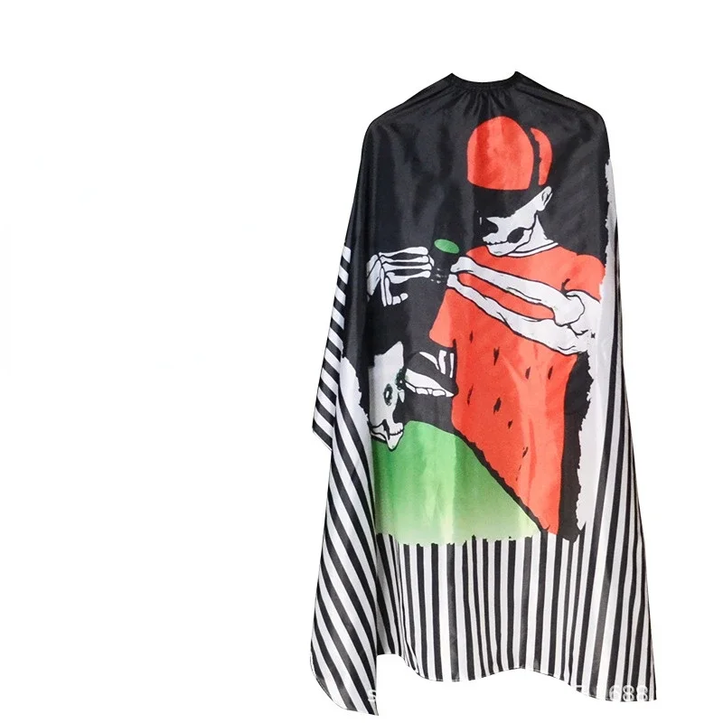 حلاقة المرايل مكافحة ساكنة غير لزجة مصفف الشعر المهنية المرايل الحلاق متجر الكبار حلاقة شال المنزلية مقاوم للماء #5