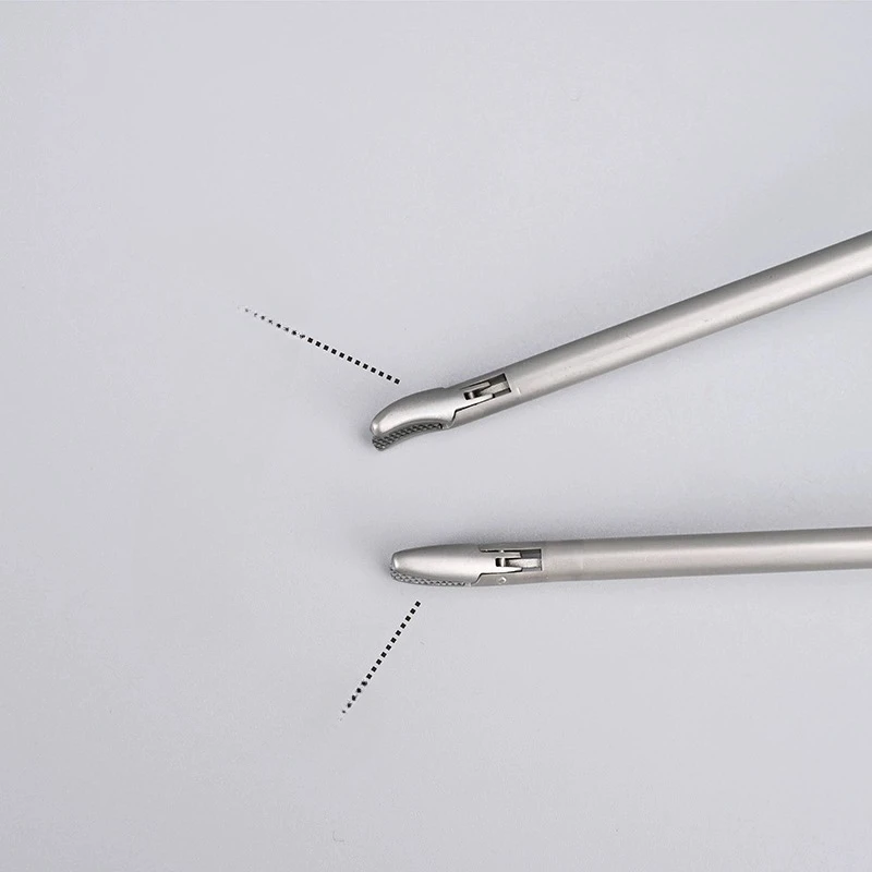 Laparoscopic surgery simulation training equipment  gynecological surgery needle holder forceps