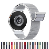 18mm Watch Straps Nylon Bracelet for Garmin Venu 2S/Venu 3S/Vivoactive 4S/Vivomove 3S Quick Release Replacement Sport Loop Band