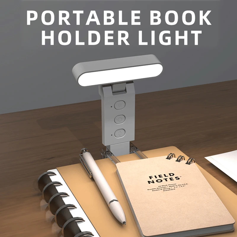 

Clip On Reading Light USB Rechargeable LED Book Light Portable Night Light For Books Bedside Desk Gift For Readers Students Kids