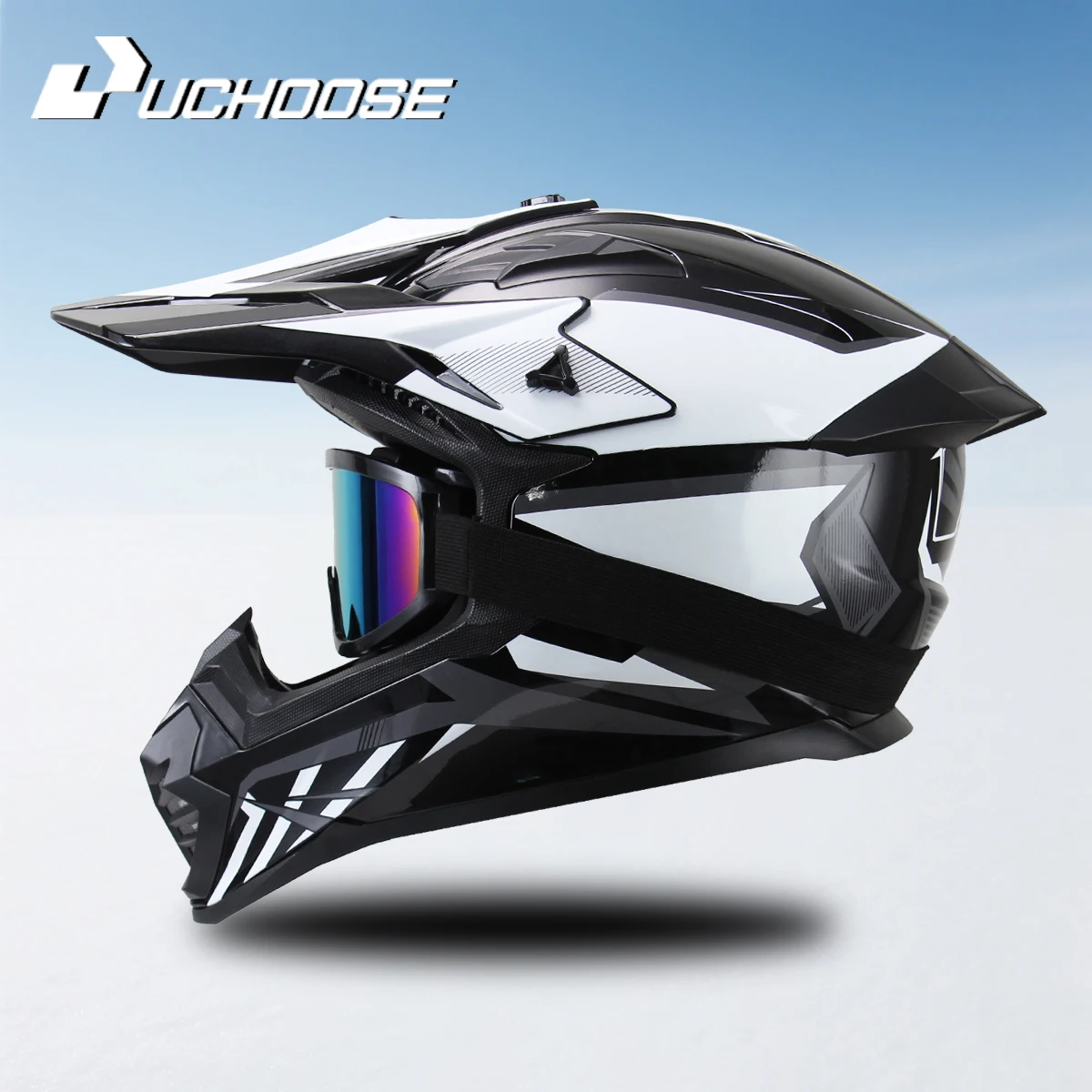 

DOT Certified Adult Women's Helmets for Motocross, Cross, Downhill, Off-Road Racing, Classic Motorcycle Riding Free Glasses