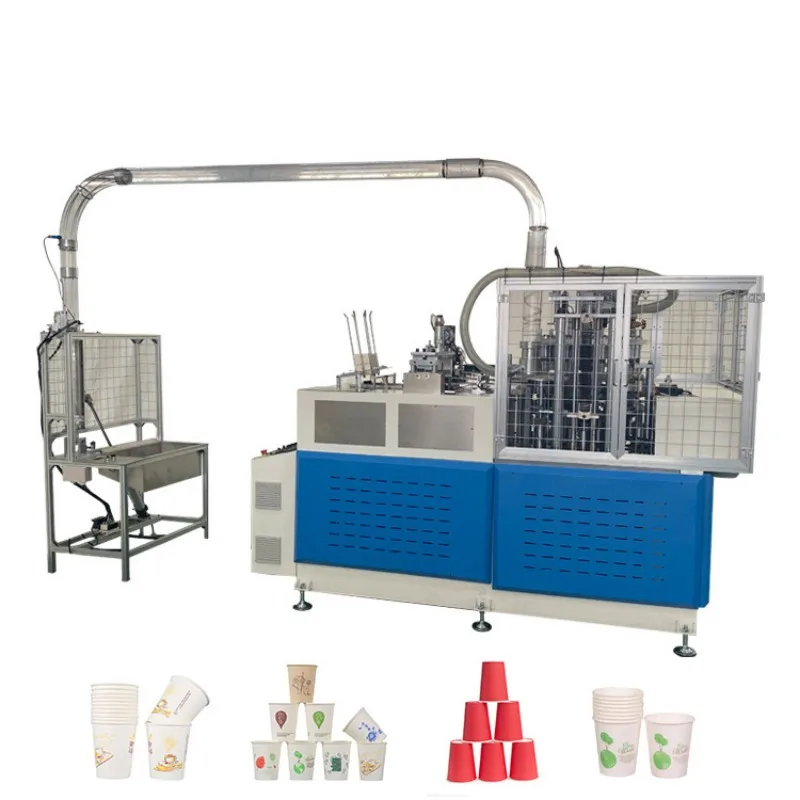 High Speed Automatic Paper Bowl Water Carton Cup Forming Machine Biodegradable Disposable Paper Cup Making Machine Price