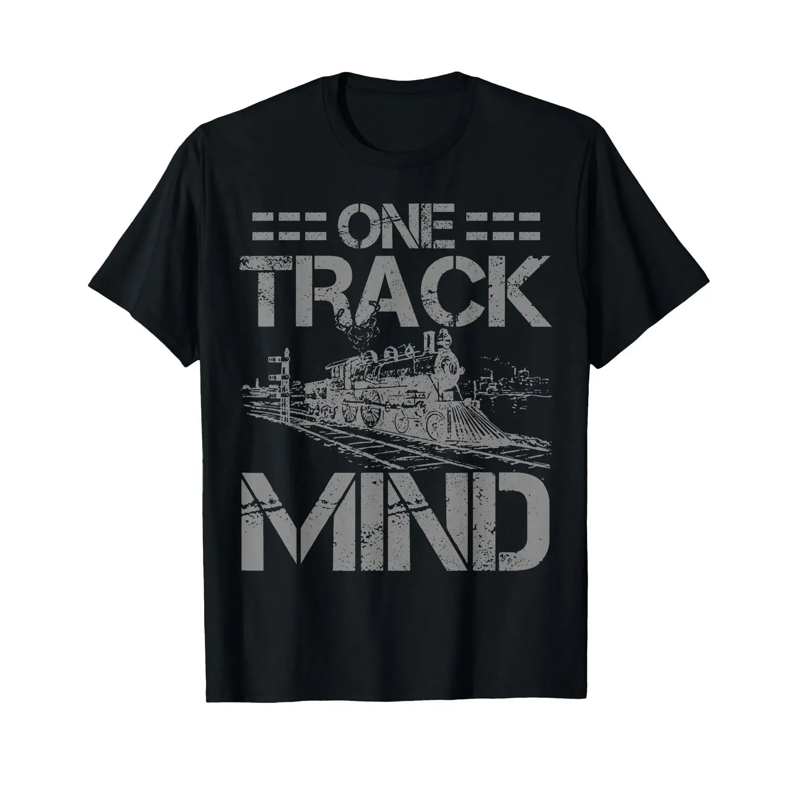 Train Locomotive Model Railway Lover T Shirt vintage Washed graphic fashion Stretched Stylish Casual Comfortable homme