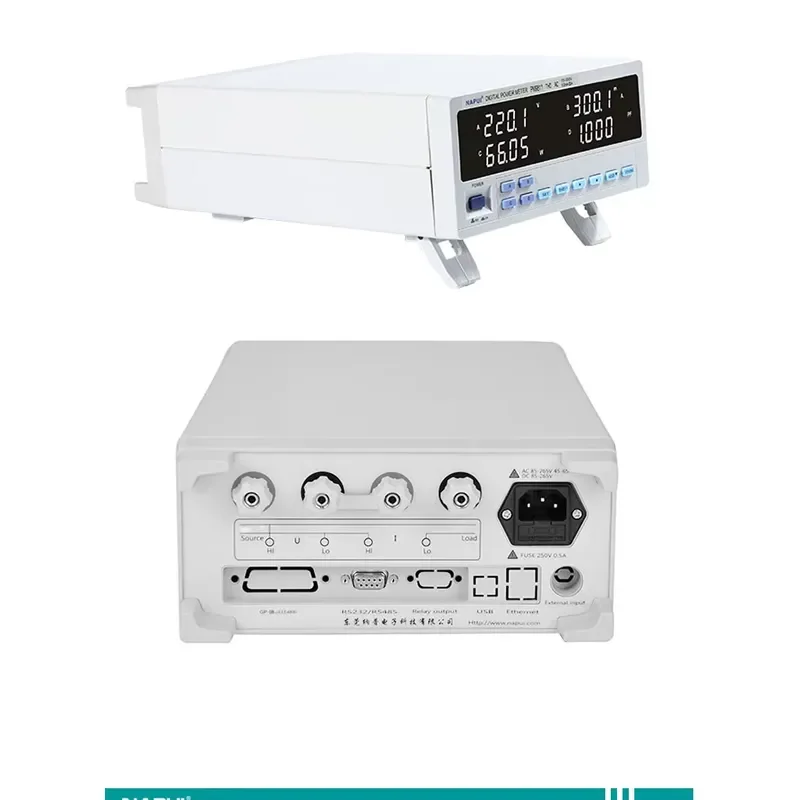 for NAPUI PM9811 Digital Power Meter Electrical Parameter Tester Harmonic RS232 RS485 Communication 0.4 Percent Accuracy