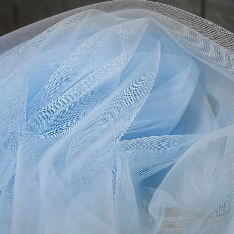 Vestido de festa à noite, tecido de tule macio para festa, vestido de ocasião importante, preço de 1 jarda