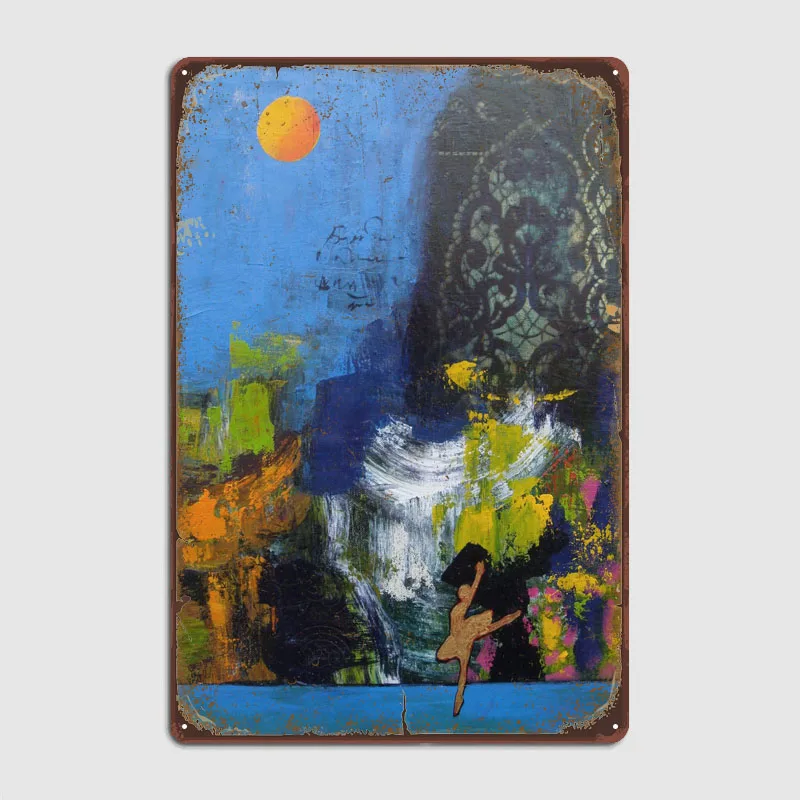 Serie Odette passato Poster targa in banda stagnata decorazione della stanza insegne in metallo Vintage per Bar ristorante Bar decorazione di arte della parete