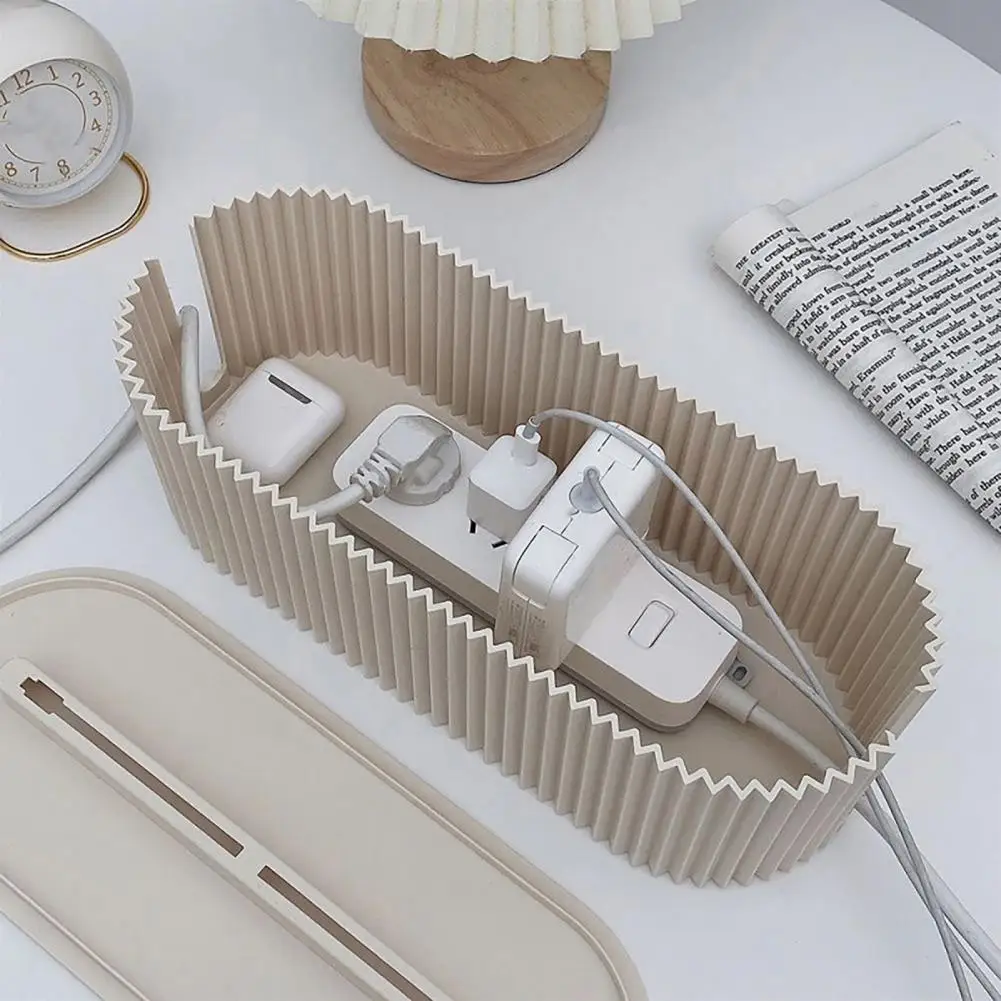 Multifunctional Household Storage Box, Charging Cable Storage Box, Safe Storage Socket, Cable, Mobile Phone Charger Box