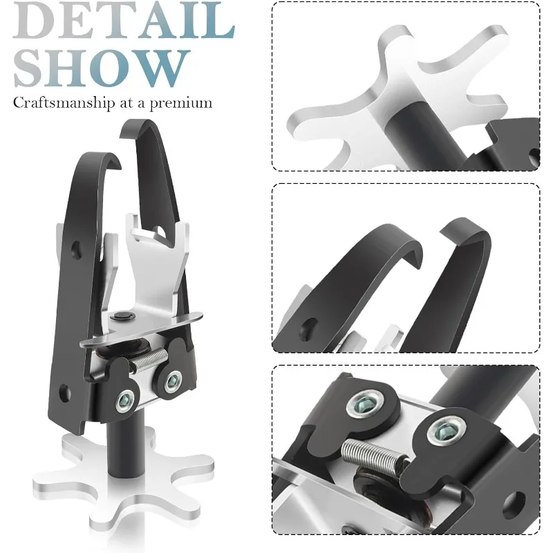 Narzędzie do zaworów silnika, sprężynnik zaworów górnych do demontażu i montażu sprężyn i poduszek zaworowych, uniwersalne do napraw samochodowych