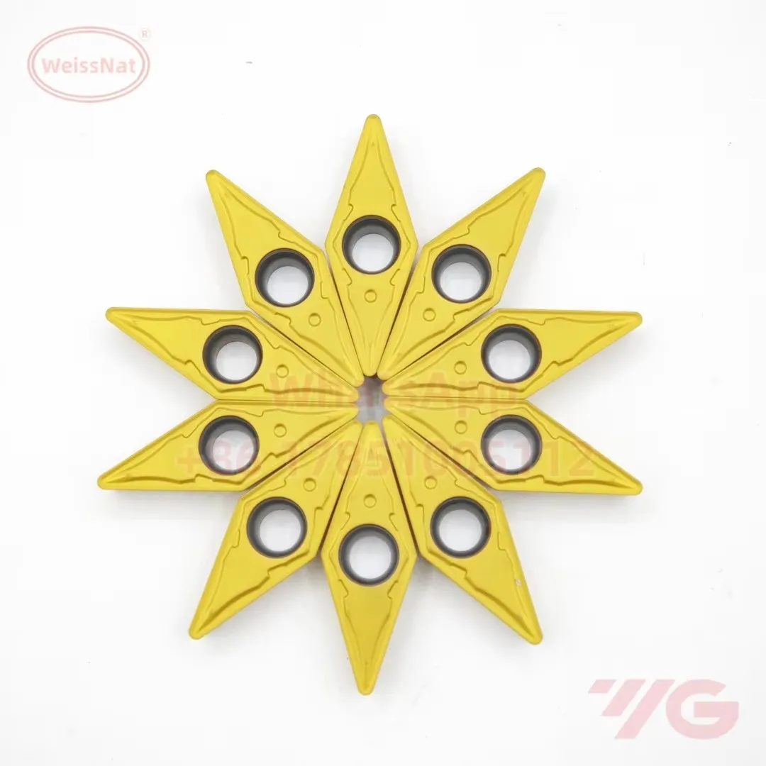 

YG-1 50 шт. VCMT160408 VCMT160404-UG YG801 Твердосплавные пластины VCMT