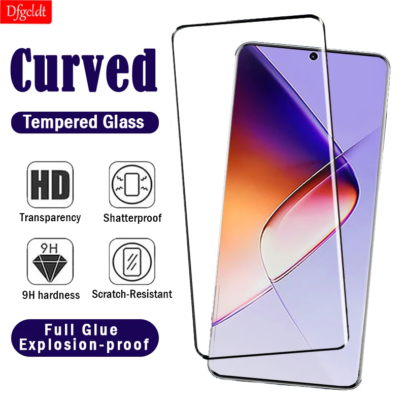 Tam Tutkal Temperli Cam Infinix Note 40 S 40 Sıcak 50 Pro Plus Ekran Koruyucu için Infinix Sıfır 40 30 Kavisli Koruma Filmi