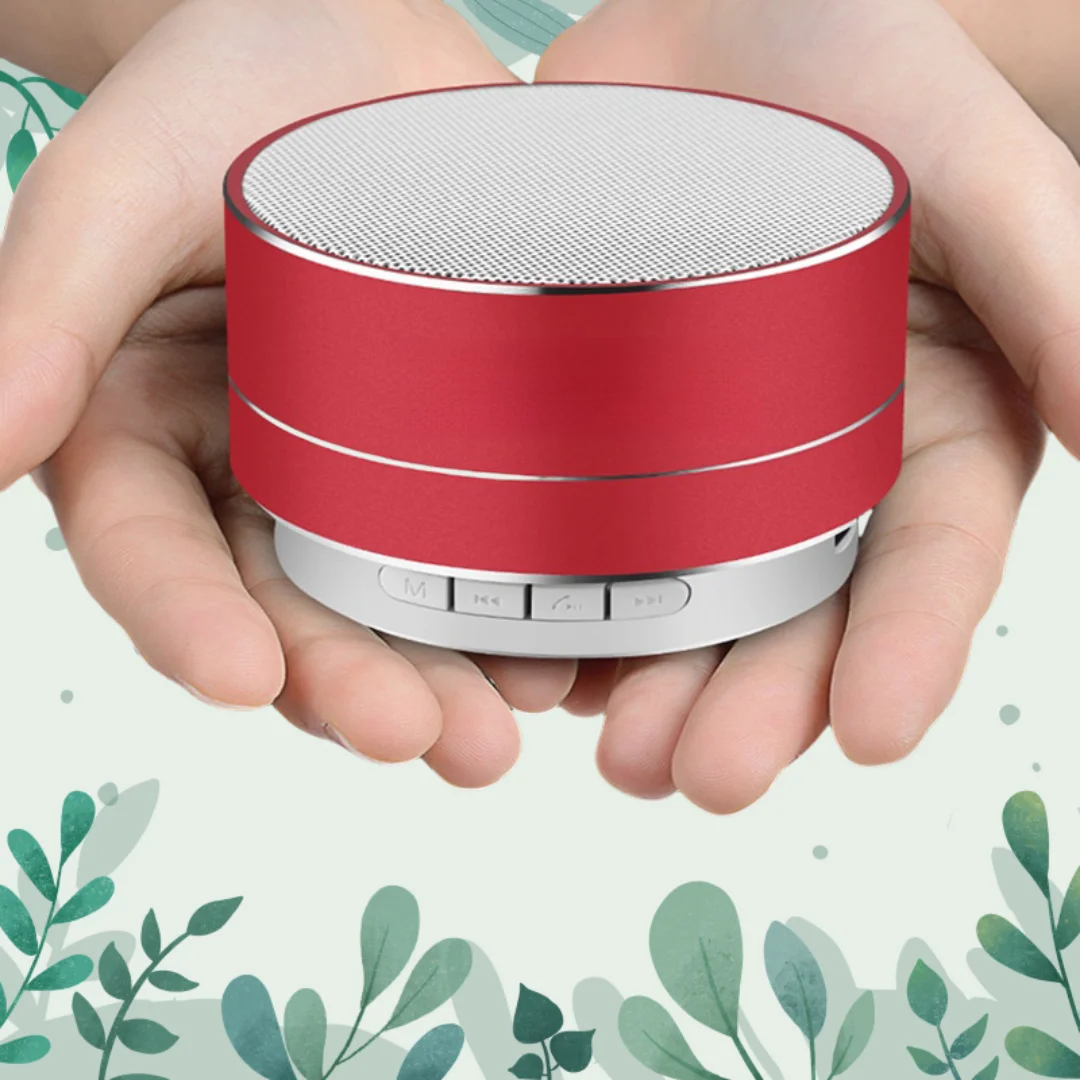 

Беспроводная Bluetooth-колонка, маленькая стальная колонка с поддержкой TF/USB