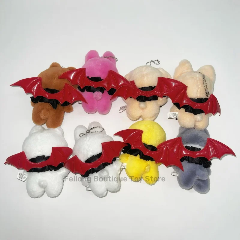 StrayKids Halloween Fun Teufelsflügel Umhang Plüschtier SKZOO Plüschanhänger Kleidung Rucksack Dekoration Schlüsselanhänger Anhänger Geschenk