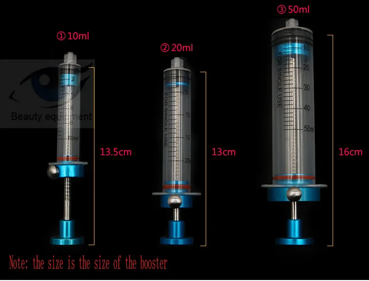 Cosmetic plastic fat negative pressure device fat transplantation water injection needle titanium alloy large and small booster