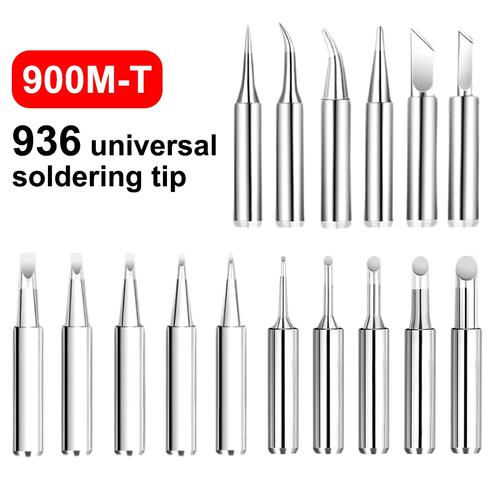 900M-T Welding Tool Lead-Free Electric Soldering Iron Tip Head Bit Replacement Welding Accessories For 936Soldering Iron Station