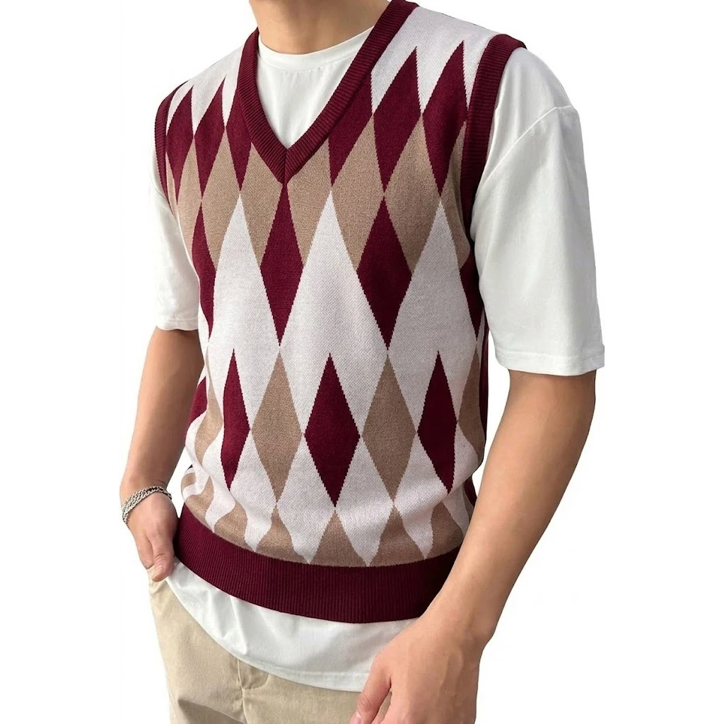 Thumbnail 4 - #76 Best Mens Knit Sweater Vests to Buy In 2026