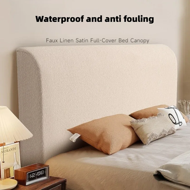 Waterproof and Anti Fouling Elastic Headboard Cover Anti Cat Paw Wear-resistant Dust Shield Easy To Remove and Wash Decor Cover