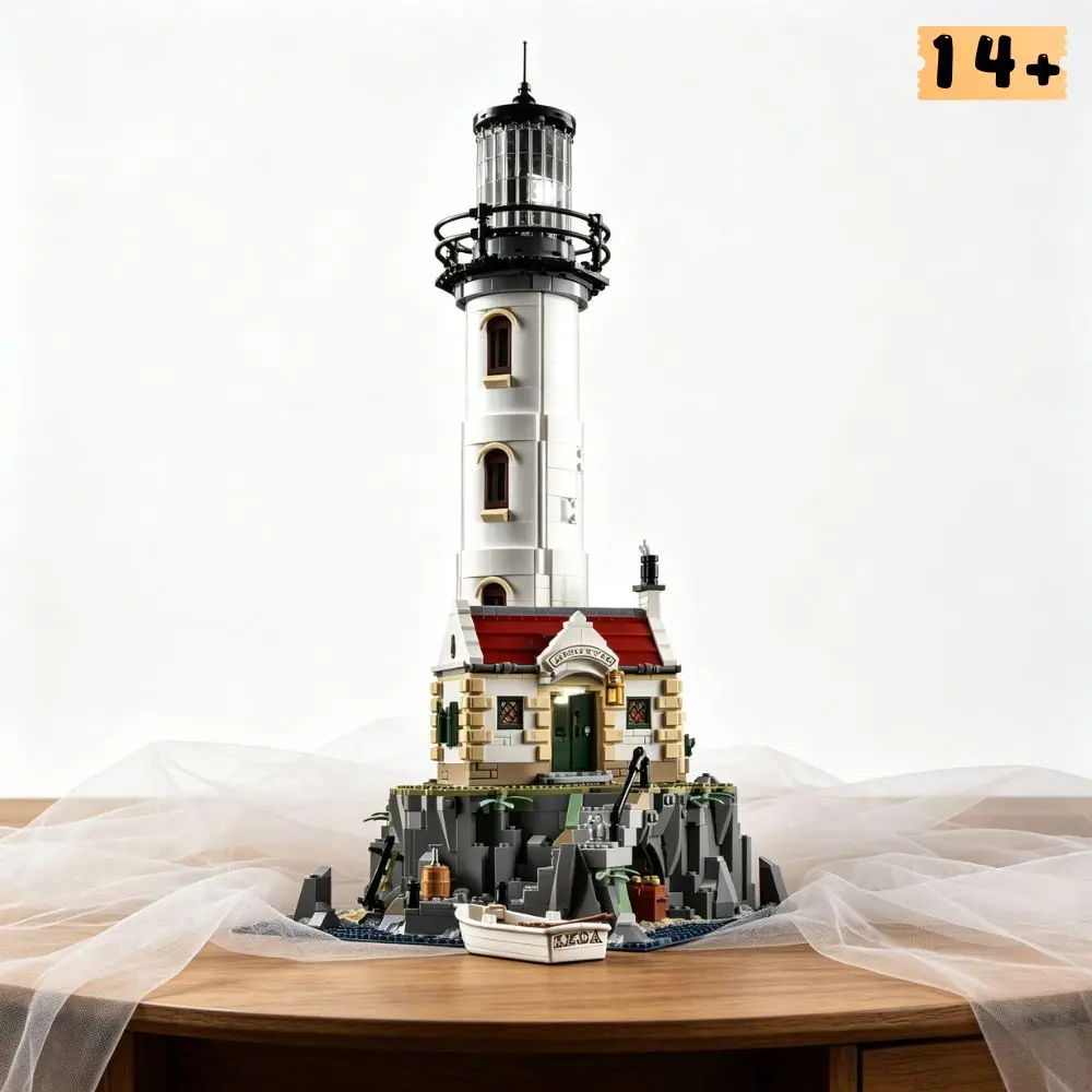 In Stock 2065pcs Technical Lighthouse DIY Educational Toy Assembled Building Blocks For Adults's Motorised Christmas Gifts view 4
