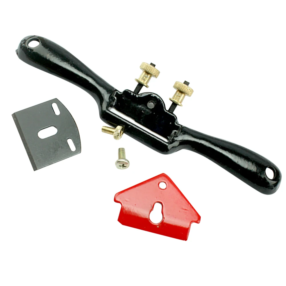 

1 set 1 Set Spokeshave Woodworking Tool For Shaping Chair Legs Curved Formwork Hand Planer With Double Screw Adjustment Durable