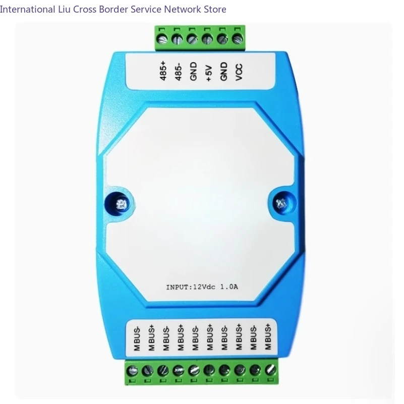 MBUS/M-BUS to RS485 MODBUS RTU Converter  up to 500 MBUS Instruments and  Transparent Transmission Water, Heat/ Gas Meter