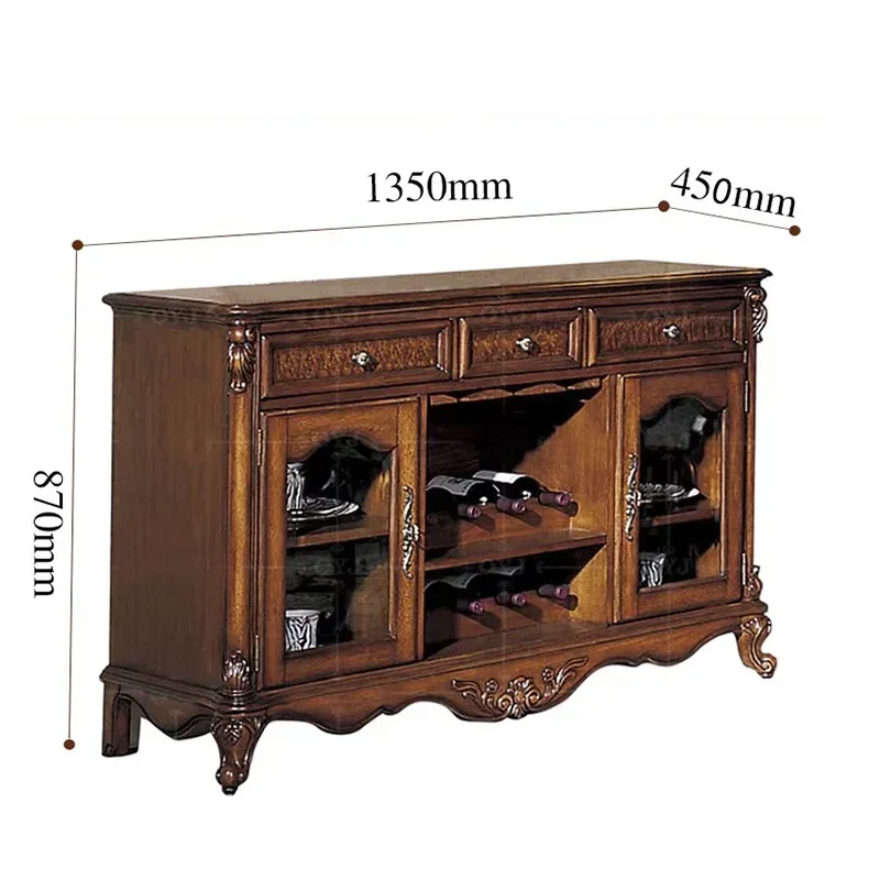 

GZ-8 European-style side cabinet side table side table preparation cabinet restaurant tea cabinet