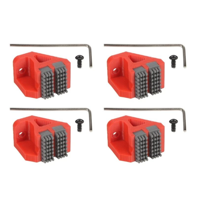 

F68B 3D Printer Accessories Nozzle Brush Replacement Hotbed Mounted Silicone Wiper