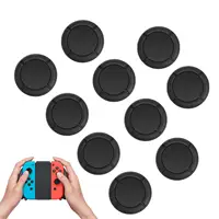 Joycon Tapas de agarre para pulgar para interruptor OLED/Lite, cubierta de palanca analógica antideslizante 3D, juego de kit de reparación de repuesto