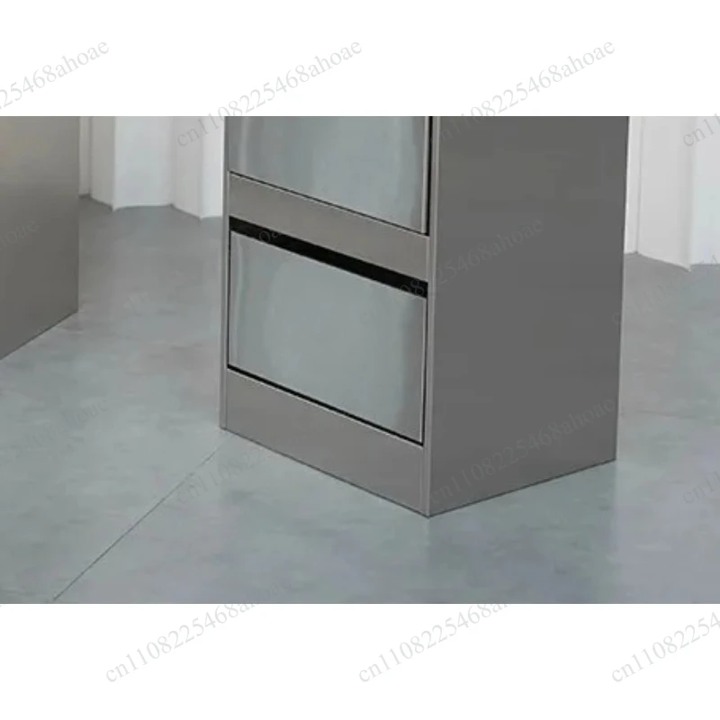 Manufacturer customized simple luxurious style hair salon tools, scissors storage workbench, stainless steel hair salon car