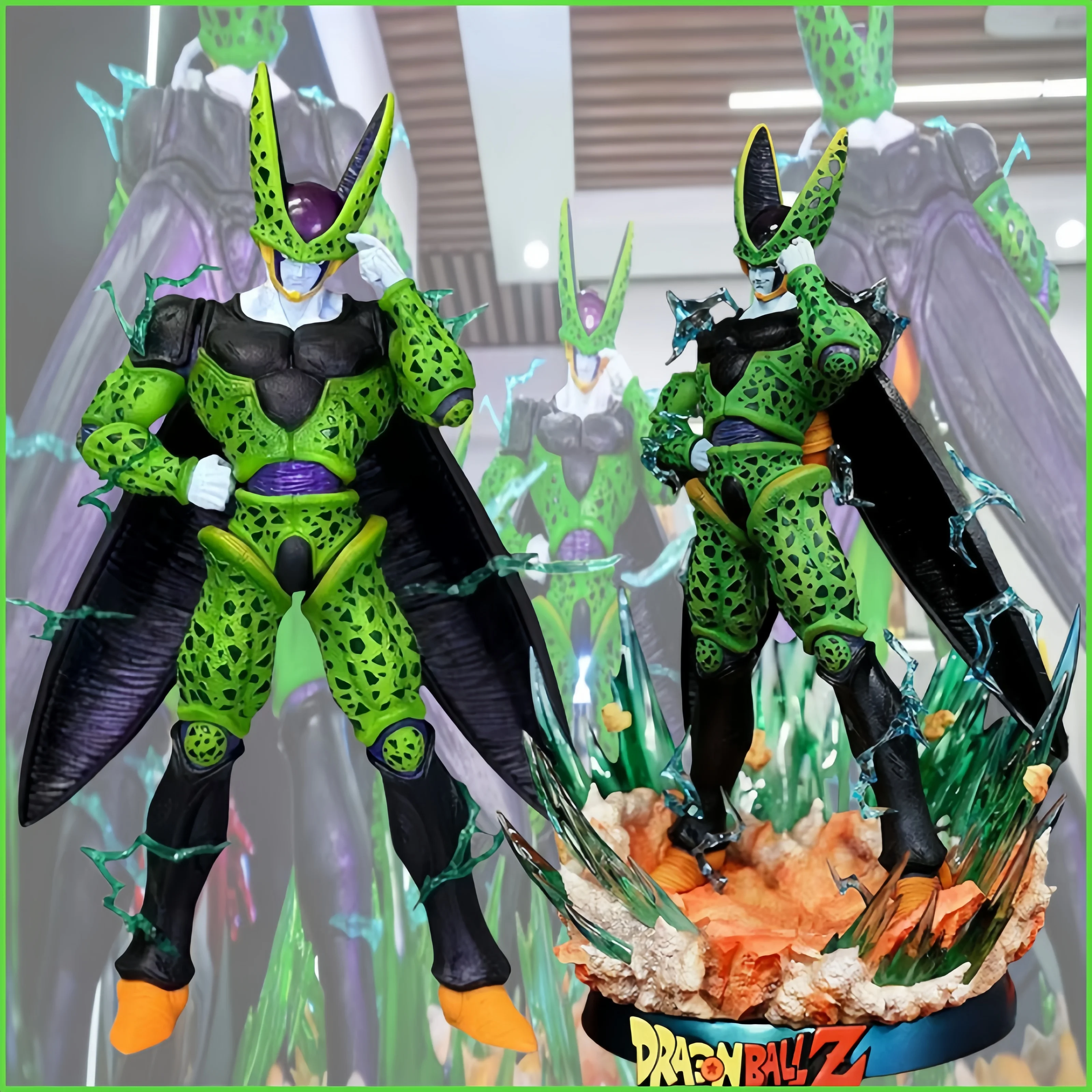 

35cm In Stock Hot Dragon Ball Z Perfect Cell Figure Cell Figurine Action Figures Pvc Statue Collection Statue Model Toys Gifts