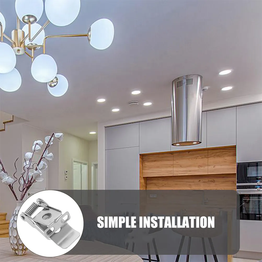 5Pcs High Hardness Spring Clips Downlight Recessed Lighting Fixture Secure Mounting Clamps Universal LED Lamp Holder DIY