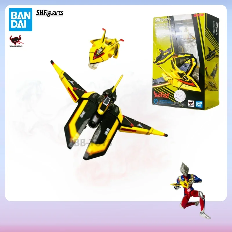 В наличии Bandai S.H. Фигуртс SHF Ultraman Series Guts-Wings1 & 2 набор подвижных аниме экшн-фигурок коллекционные оригинальные коробки игрушки
