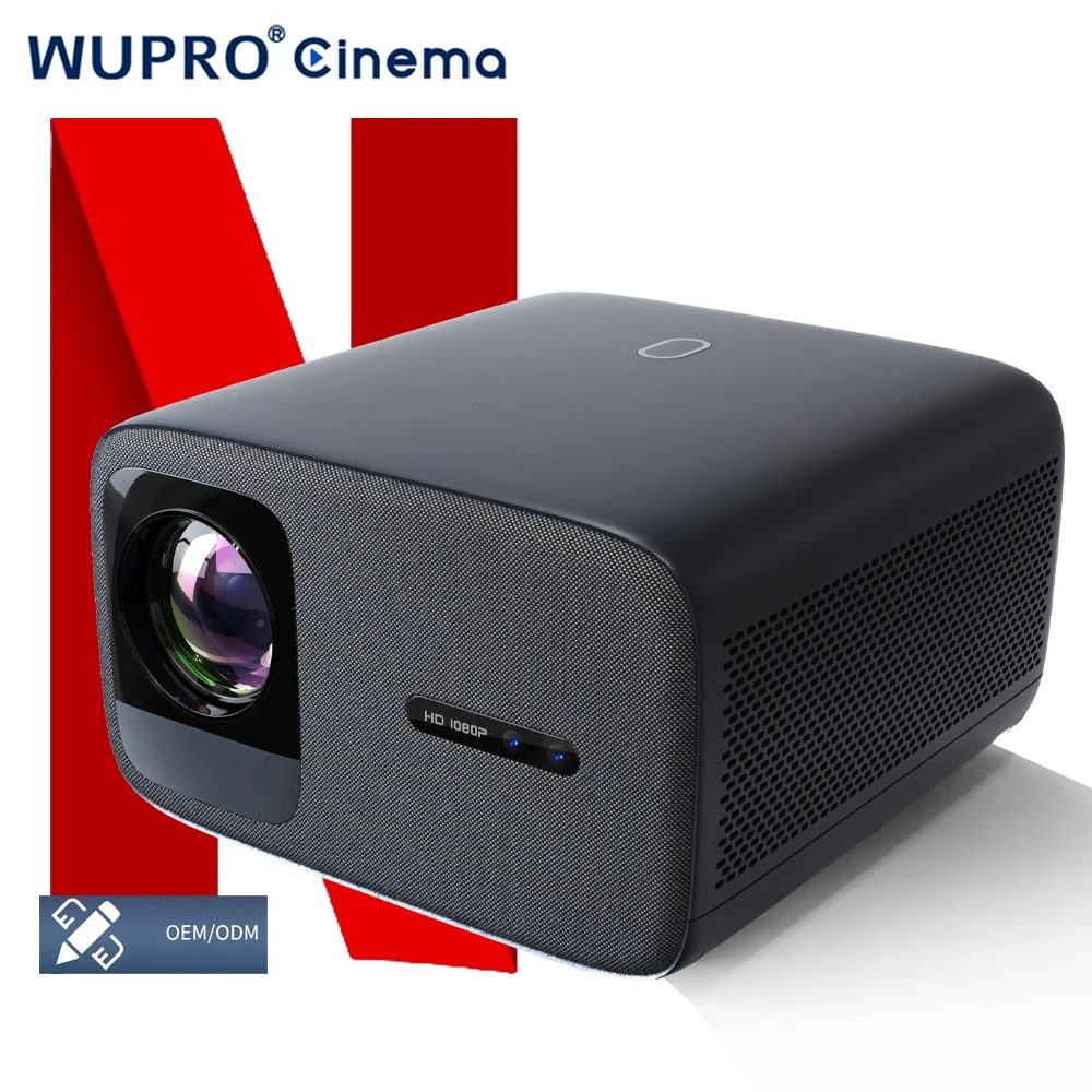 

OEM/ODM Wupro 412A Игровой проектор LinuxOS для домашнего кинотеатра 700 ASNI люмен Автофокус 4K Поддержка видео Смарт-проектор